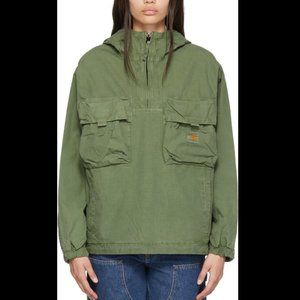 Carhartt WIP Green Berm Anorak Jacket
